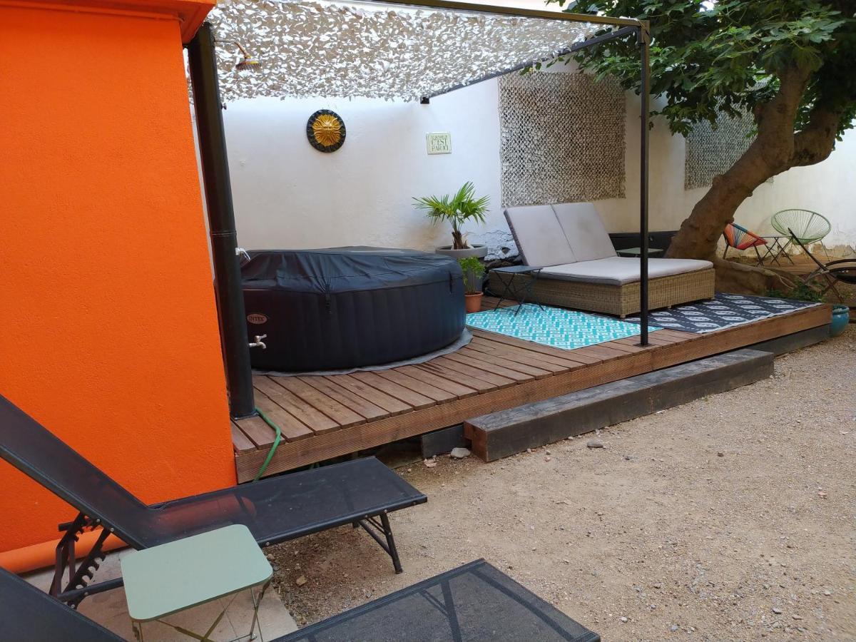 Le 9 De Cour, Chambre Chaco Carcassonne Bagian luar foto